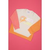U.S. Polo Assn. Kız Çocuk Turuncu Bisiklet Yaka Sweatshirt 50317979-VR244 - Mango - 5 - 6 Yaş