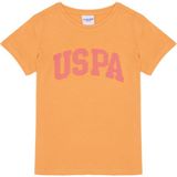 U.S. Polo Assn. Kız Çocuk Turuncu Tişört Basic 50264332-VR051 - 10 - 11 Yaş - Turuncu1