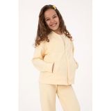 U.S. Polo Assn. Kız Çocuk Vanilya Hırka (Örme) 50317869-VR110