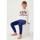 U.S. Polo Assn. Kremmelanj Erkek Çocuk Pijama Takım