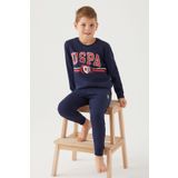 U.S. Polo Assn. Lacivert Erkek Çocuk Pijama Takım
