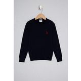U.S. Polo Assn. Lacivert Erkek Cocuk Triko Kazak