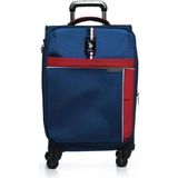 U.s. Polo Assn. Lacivert Kumaş Unisex Kabin Boy Valiz PLVLZ22802CK - Lacivert - Saks