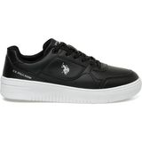 U.S. Polo Assn. Lee Wmn 4FX Siyah Kadın Klasik Sneaker
