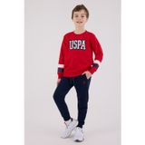 U.S. Polo Assn. Lisanslı Erkek Çocuk Alt Üst 2 Parça Eşofman Takımı US2213