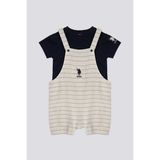U.S. Polo Assn. Lisanslı Gardener Dress Lacivert Erkek Bebek Takımı - 6 - 9 Ay