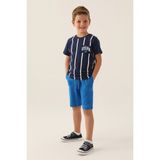 U.S. Polo Assn. Lisanslı Since Koyu Indigo Erkek Çocuk Bermuda Takım - Koyu İndigo - 14 - 15 Yaş