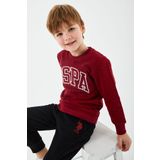 U.S. Polo Assn. Lisanslı Siyah Erkek Çocuk Eşofman Takım