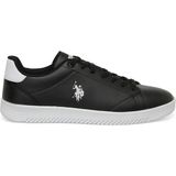 U.S. Polo Assn. Manta 3Pr Siyah Beyaz Erkek Sneaker Ayakkabı