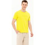 U.S. Polo Assn. MEKSIKA Bisiklet Yaka Yeşil Erkek T-Shirt