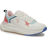 U.S. Polo Assn. Melinda 4FX Bej Açık Pembe Kadın Koşu Ayakkabısı