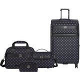 U.S. Polo Assn. Orta Boy Valiz Seti Plvlzsetb24038173919 - STD - Siyah