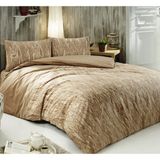 U.S. Polo Assn. Osburn Ranforce Tek Kişilik Nevresim Takımı - 160 x 220 cm - Kahverengi