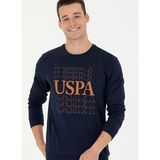 U.S. Polo Assn. OTHES Bisiklet Yaka Lacivert Erkek Sweatshirt