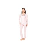 U.S. POLO ASSN. Pamuklu Pijama Takımı, L, MDM&20138, Pembe, kadın