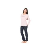U.S. POLO ASSN. Pamuklu Pijama Takımı, M, MDM&20140, Pembe, kadın