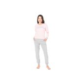 U.S. POLO ASSN. Pamuklu Pijama Takımı, XL, LK&20117, Pembe, kadın