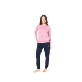 U.S. POLO ASSN. Pamuklu Pijama Takımı, XL, LK&20120, Lila, kadın