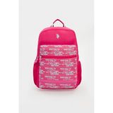 U.S. Polo Assn. Pembe Okul Sırt Çantası 25cm X 43cm X 12cm Unisex Özellikli