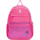 U.S. Polo Assn. Pembe Simli Yıldız Desenli Okul Çantası PLÇAN23282