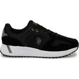 U.S. Polo Assn. Peter Siyah Sneaker Erkek Ayakkabı