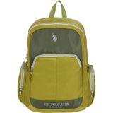 U.s. Polo Assn. PLCAN24429 Çok Bölmeli Su Geçirmez Okul ve Günlük Sırt Çantası - Haki/yeşil