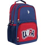 U.s. Polo Assn. PLCAN25014 Sırt Çantası - Okul Çantası Kurumsal - Kırmızı - Lacivert