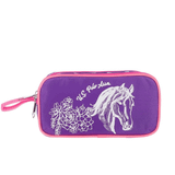 U.S. Polo Assn. PLKLK20197 Çift Bölmeli Mor Pembe Kalem Çantası
