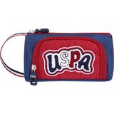 U.s. Polo ASSN.PLKLK25014 Kalem Çantası - Lacivert - Kırmızı
