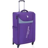 U.s. Polo Assn. PLVLZ22817B Kumaş Valiz Orta Boy - Mor