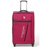 U.S. Polo Assn. PLVLZ22818A-B Bordo Kumaş Unisex Büyük Boy Valiz