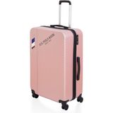 U.s. Polo Assn. PLVLZ23354C Pc (Polikarbon) Valiz Kabin Boy - Pembe