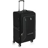 U.s. Polo Assn. PLVLZ24020C Kumaş Valiz Kabin Boy - Siyah