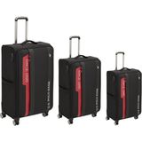 U.s. Polo Assn. PLVLZ24031 Kumaş Valiz 3lü Set Siyah