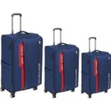U.S. Polo Assn. PLVLZ24032 Kumaş Valiz 3Lü Set Lacivert