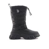 U.S. Polo Assn. PORETTA 4PR Kız Çocuk Kar Çizmesi, 31 EU, 101916420001, Siyah, Kız çocuk