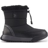 U.S. Polo Assn. Raıny 3pr Siyah Kadın Outdoor Hi Bot Düz Tabanlı Su Geçirmez Tasarım