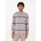 U.s. Polo Assn. Regular Fit Gömlek Yaka Kırmızı Erkek Gömlek Gatum