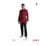 U.S. POLO ASSN. Sabahlık Set Takım, L, PRA-11103674-821333, Bordo, erkek