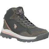 U.S Polo Assn. Sagan Hi 3pr Gri Kadın Outdoor Bot - Siyah