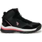 U.S. Polo Assn. SAGAN HI WMN 3PR Siyah Kadın Outdoor Bot - Siyah - Pembe