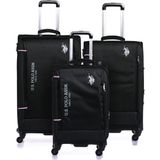 U.S. Polo Assn. Set Valiz Plvlz8077 Set Siyah