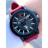 U.S.POLO ASSN Silikon Kordon 5 Atm Suya Dayanıklı Spor Erkek Kol Saati USPA.1029.B03