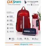 U.s. Polo Assn. Sırt Çantası , U.s. Polo Assn. Kalem Çantası - Suluk & Matara - Kırmızı