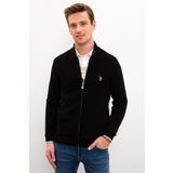 U.S. Polo Assn. Siyah Erkek Hırka