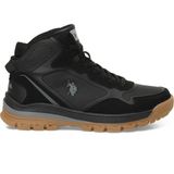U.S. Polo Assn. Siyah Erkek Outdoor Bot Hafif ve Esnek Tabanlı Konforlu Tasarım - 024-Siyah