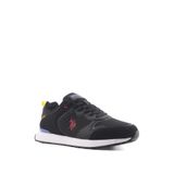 U.S. Polo Assn. Tones 3Pr Siyah Kırmızı Sarı Erkek Sneaker Ayakkabı