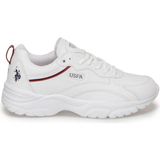 U.S. Polo Assn. Tracey Kadın Günlük Yüksek Comfort Taban Sneaker Spor Ayakkabı - Beyaz
