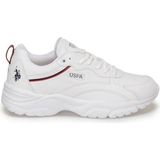 U.S. Polo Assn. Tracey Yüksek Taban Beyaz Kadın Trend Spor Ayakkabı V17