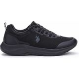 U.s.polo Assn Turbo 3Pr Sıyah Sıyah Comfort Casual Anatomık Gunluk Spor Ayakkabısı
